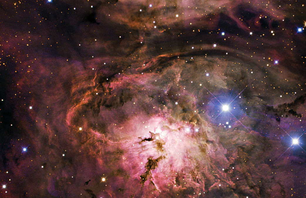 image of the Lagoon Nebula